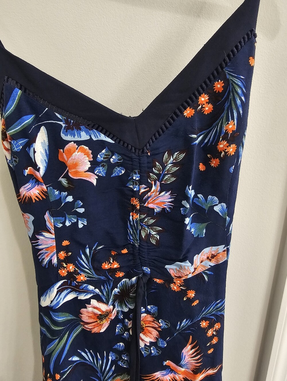 Adelyn Rae Navy Floral High-Low Sundress - Picture 8 of 10